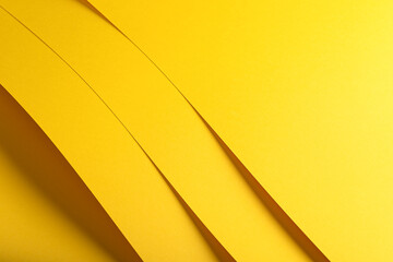 Poster - Lemon yellow paper background with a smooth matte surface and radiant, vibrant tones. Bright, cheerful, and elegant, it features a sleek, modern, and premium design with a fresh and optimistic