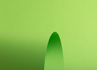 Poster - Lime green paper background with a smooth matte surface and a polished gradient. Bright, vibrant tones create a bold, cheerful, and stylish design with a modern, eco-friendly, and luxurious aesthetic.