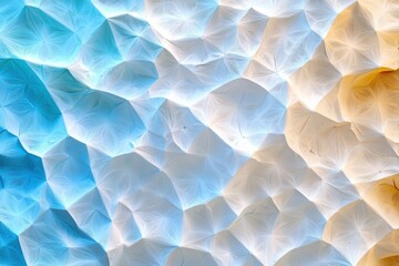 Poster - Geometric pattern action digital art creation abstract design vibrant environment macro viewpoint flowing concept with voronoi influence