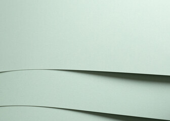Aufkleber - Mint green paper background with a smooth matte surface and soft pastel tones. Gentle and refined, it features a calming, minimalist, and contemporary design with a fresh, elegant, and natural