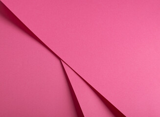 Poster - Pink yarrow paper background with a smooth matte finish and bent metallic accents. Vibrant, soft pastel tones create a rich, elegant, and cheerful design with a modern, feminine, and stylish aesthetic