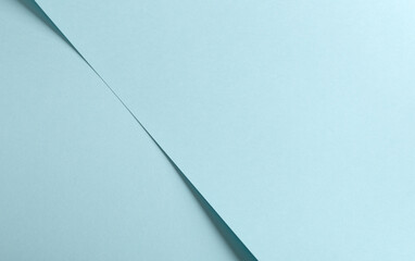 Aufkleber - Sky blue paper background with a smooth matte finish and soft pastel tones. Gentle and tranquil, it features a refined, elegant, and minimalistic design with a serene, modern, and aesthetic appeal.