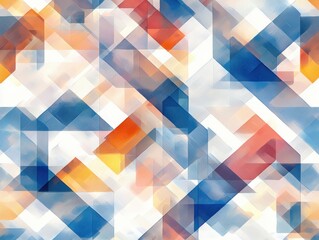 Poster - Dynamic geometric pattern of overlapping circles in gradient colors modern art design abstract background sophisticated aesthetic digital viewpoint