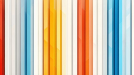 Poster - Dynamic seamless pattern of parallel stripes with subtle gradients digital design abstract art vibrant colors gigapixel quality