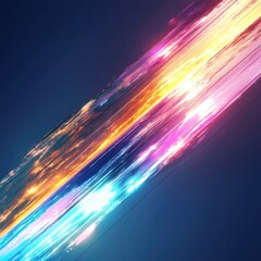 Poster - Dynamic neon colors creating vibrant gradient textures for modern digital art futuristic atmosphere abstract background high-resolution design
