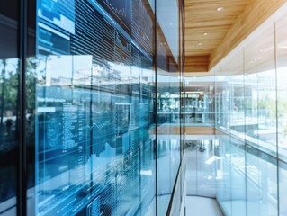 Poster - Collaborative market analysis teams utilizing data analytics tools in modern office space focused on strategic marketing development
