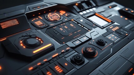 Game streaming panels and buttons in sci fi style. Vector cartoon set of live stream displays with techno borders for webcam video app. Ui design elements for show gaming process