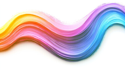 Wall Mural - Abstract Colorful Wave Background: Vibrant Gradient Texture for Trendy Designs