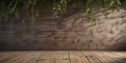 Wall Mural - Rough wooden texture background with scattered tree branches,  tree,  forest,  branch