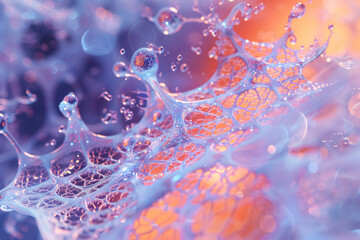 Wall Mural - abstract background and texture of science and medical backgrounds. generative ai