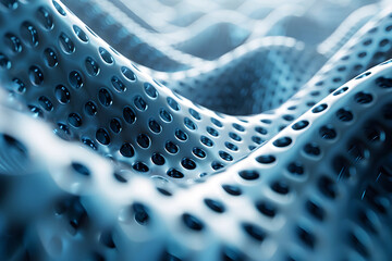 Wall Mural - abstract background and texture of science and future technology backgrounds. generative ai