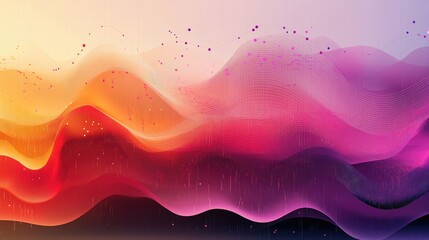 Poster - A dynamic line graph showing market trends with vibrant colors and data annotations, set against a sleek, modern background.