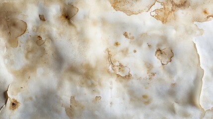 Poster - Old paper texture with stains and creases suitable for backgrounds and design elements with Copy Space