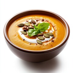 Wall Mural - Velvety pumpkin soup 