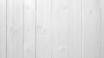 Aufkleber - Light White Wooden Plank Texture Background Featuring Subtle Grain Patterns Ideal for Minimalist Designs and Rustic Aesthetics in Interior Decor