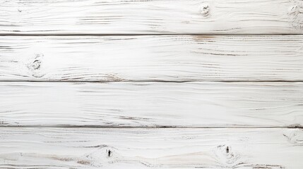 Aufkleber - White Rustic Wooden Plank Background for Art Projects with Text Space in Bright Light Interior, Ideal for Creative Design and Photography