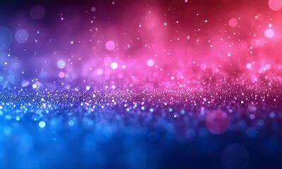 Wall Mural - A colorful, abstract background with shimmering lights and particles in vibrant hues.