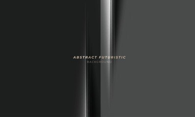 Wall Mural - abstract black and gray corporate background. graphic design element. vector illustration