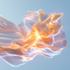 Poster - vibrant ethereal abstraction textures dreamlike art background digital design surreal environment ae
