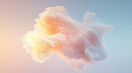 Poster - Artistic dreamlike abstraction abstract textures digital art ethereal environment soft viewpoint gradient concept