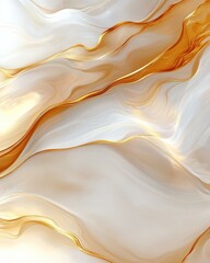 Poster - Mystical flowing abstraction art dreamlike textures artistic background soft environment ethereal viewpoint