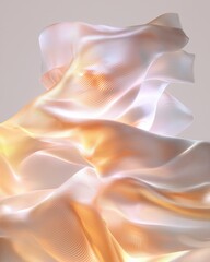 Poster - Artistic dreamlike abstraction soft surreal tones textures and details studio environment close-up viewpoint