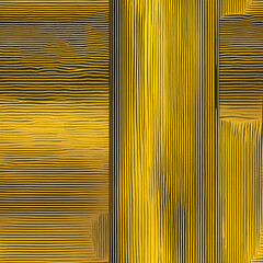 Poster - A textured pattern of yellow horizontal and vertical lines, creating a bold, dynamic effect. Perfect for modern, abstract, or energetic design themes.