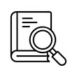 © Rakib - book-with-a-magnifying-glass SVG