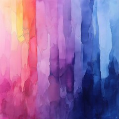 Wall Mural - A colorful painting with a rainbow of colors