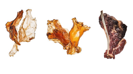 Poster - Variety of Beef Steak Cuts on Transparent Background Generative AI