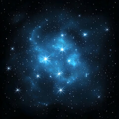 Wall Mural - celestial night abstract background