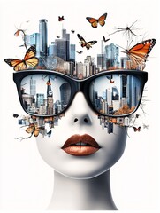 Poster - brand analysis, consumer relationships, advertising psychology, marketing innovation, sleek artistic approach, contemporary aesthetics, no trademark, no watermark
