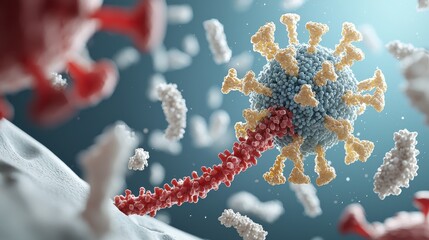 Poster - Antibodies targeting hmpv virus in a microscopic environment an in-depth scientific analysis