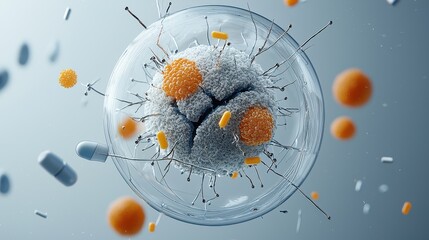 Poster - Investigating the antiviral effects in a petri dish a scientific study on standard treatment in laboratory conditions