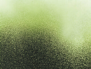 Wall Mural - Abstract Green Glitter Background Sparkles with Light and Shimmers Beautifully