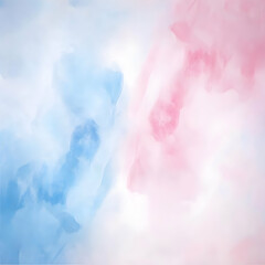 Wall Mural - Abstract Background Blends Soft Blue and Pink Hues Seamlessly, Creating a Dreamy Ambiance.