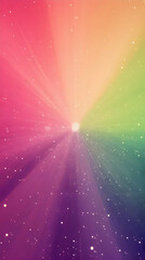 Wall Mural - Abstract Background with Colorful Gradient and Light Rays Radiating Outward Beautifully