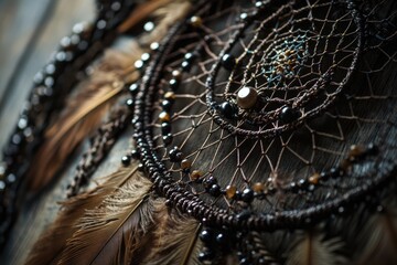 Detailed dreamcatcher macro