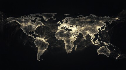 Poster - Global Network: A Visualization of Interconnectedness