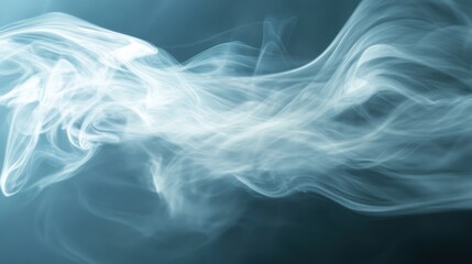 Poster - Blurred light blue background creating a dreamy, out-of-focus effect.