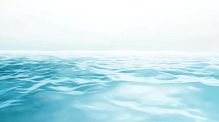 Poster - Light blue gradient transitioning smoothly from white to cyan.