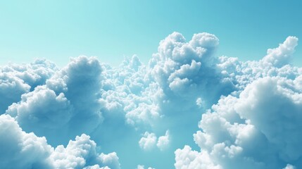 Poster - Light blue wallpaper in high definition, designed for desktop use.