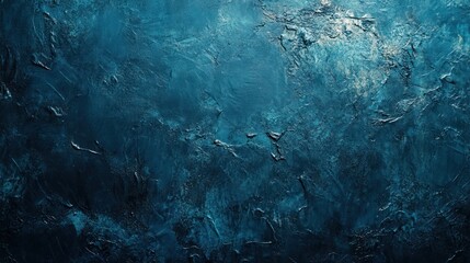 Poster - Matte blue background with subtle tones and no reflective effects.