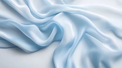 Poster - Pale blue background with soft color variations, creating a soothing and inviting atmosphere, on solid white background.