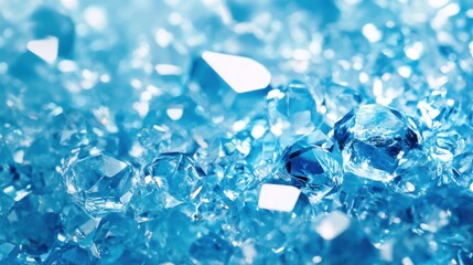 Poster - Textured blue background with subtle grains, creating a professional and elegant aesthetic, on solid white background.