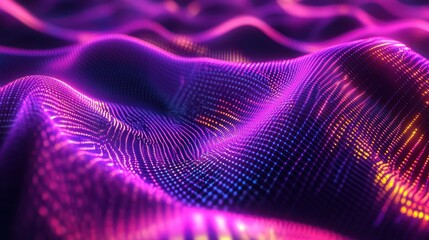 Poster - Quantum computing-inspired visualization using binary patterns.