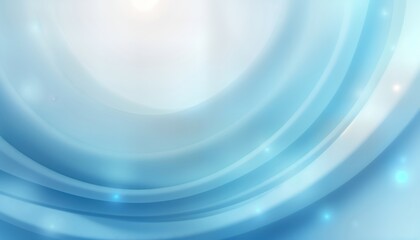 Poster - Abstract smooth pastel light blue gradient background design. Soft colours blend smoothly creating soft blur effect with light blue, white hues. Modern, trendy design ideal for web banner templates