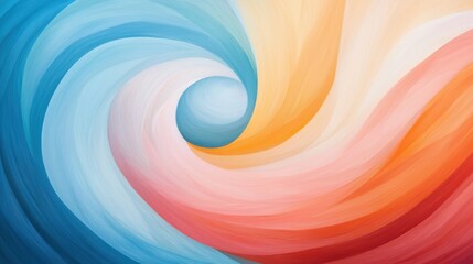Poster - Energetic swirl of colorful patterns depicting fossil fuel reliance abstract art vibrant atmosphere artistic perspective