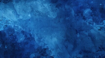 Wall Mural - Abstract blue watercolor texture background (1)