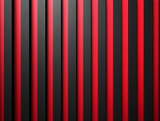 Fototapete - Red and orange  stripes creating dynamic visual on black background